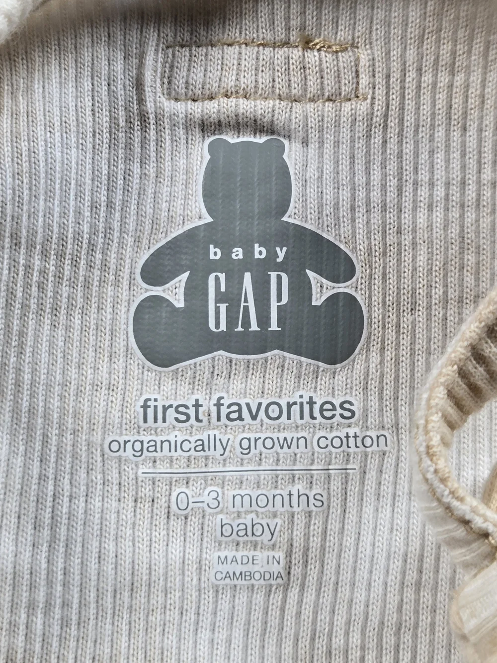GAP Kids Cream & Pale Yellow Ribbed Tie-Dye Tank and Shorts Set